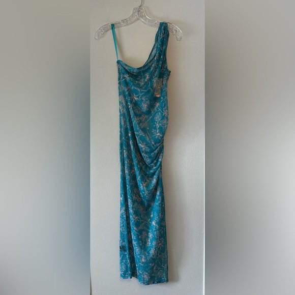 Hutch Aura Sheer Swim Cover-Up Light Blue Riviera Medium NWT - Picture 4 of 4